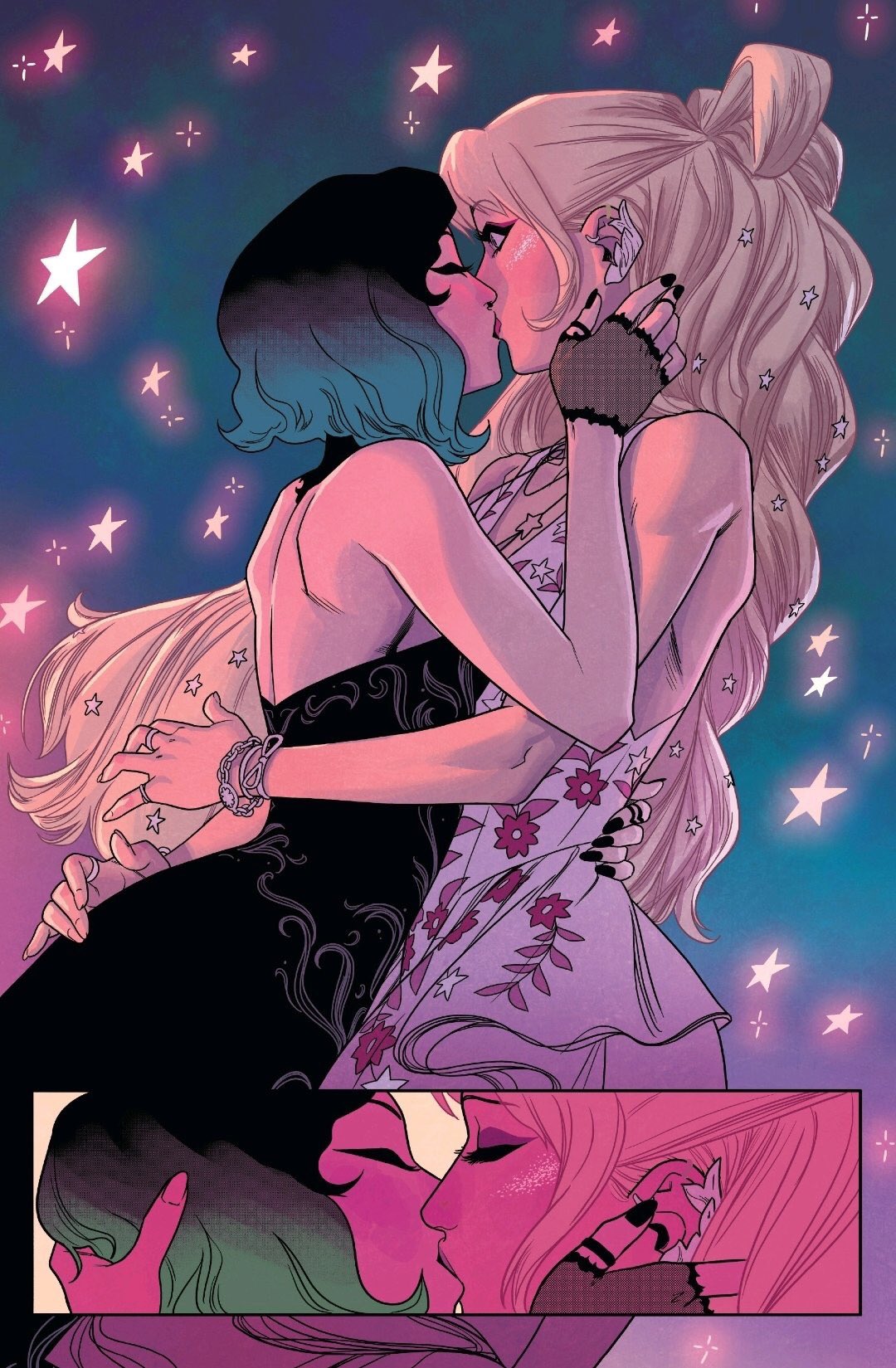 Nico e Karolina - Runaways - Marvel Comics - Beijo gay nas histórias em quadrinhos - Blog Farofeiros