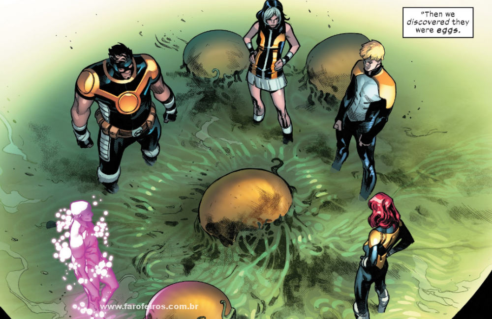 Os Cinco - Tempus - Goldballs - Elixir - Hope - Proteus - X-Men - House of X - Ressurreição Mutante - Blog Farofeiros