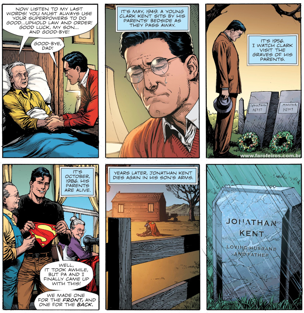 Superman - Clark Kent - Rleógio do Juízo Final - Novos 52 foi culpa do Dr Manhathan - Doomsday Clock - Blog Farofeiros