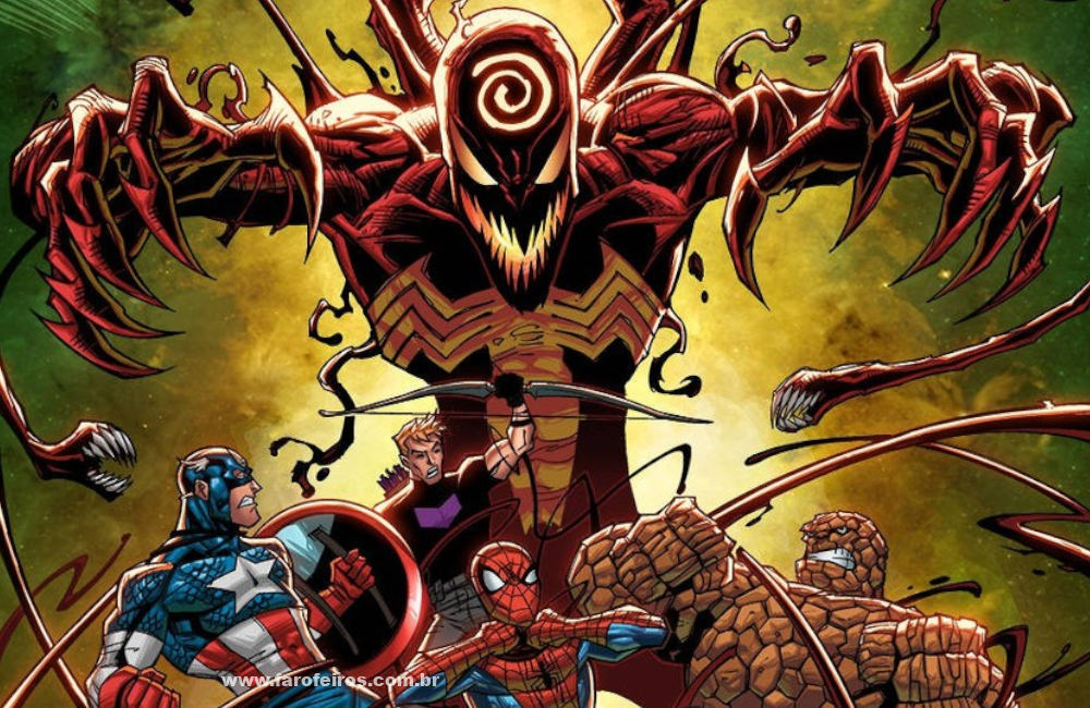 Carnificina - 1 - Os simbiontes da Marvel Comics - Blog Farofeiros