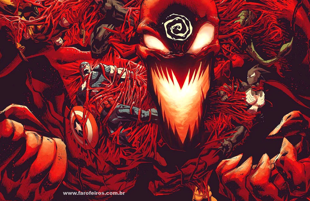 Carnificina Absoluta - Os simbiontes da Marvel Comics - Blog Farofeiros