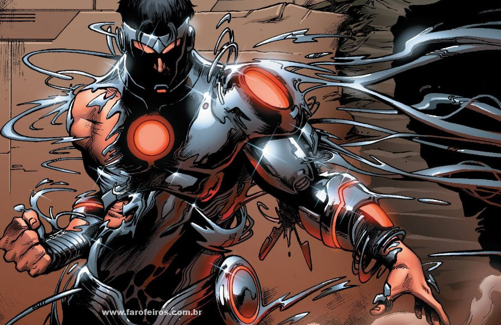 Homem de Ferro Superior - Armadura - Os simbiontes da Marvel Comics - Blog Farofeiros