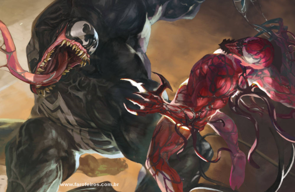 Venom vs Carnificina - Os simbiontes da Marvel Comics - Blog Farofeiros