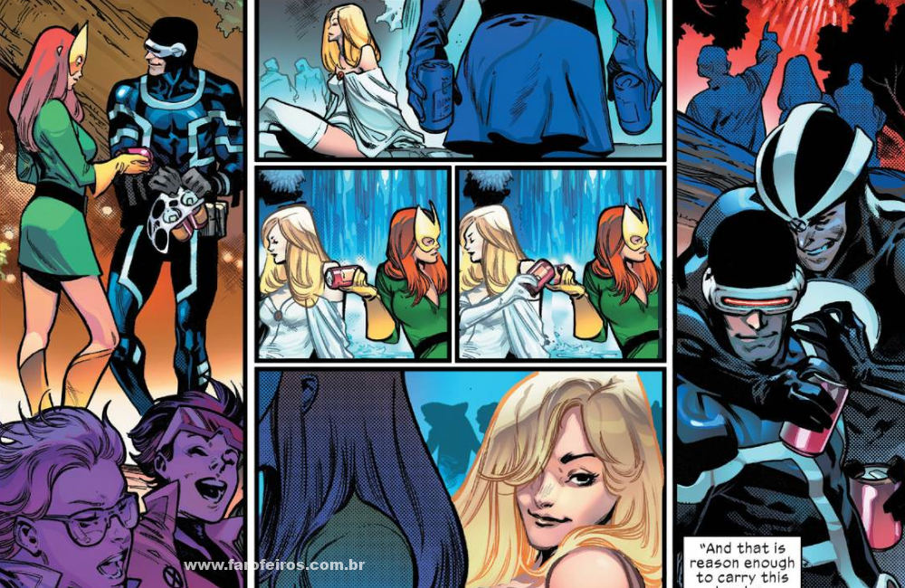 X-Men - O triângulo amoroso mutante de Wolverine, Ciclope e Garota Marvel - Emma Frost - Blog Farofeiros