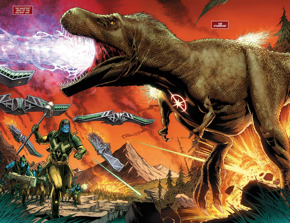 O primeiro super herói da Marvel foi um dinossauro - Vingadores - Estigma - Avengers #26 - Blog Farofeiros - 5
