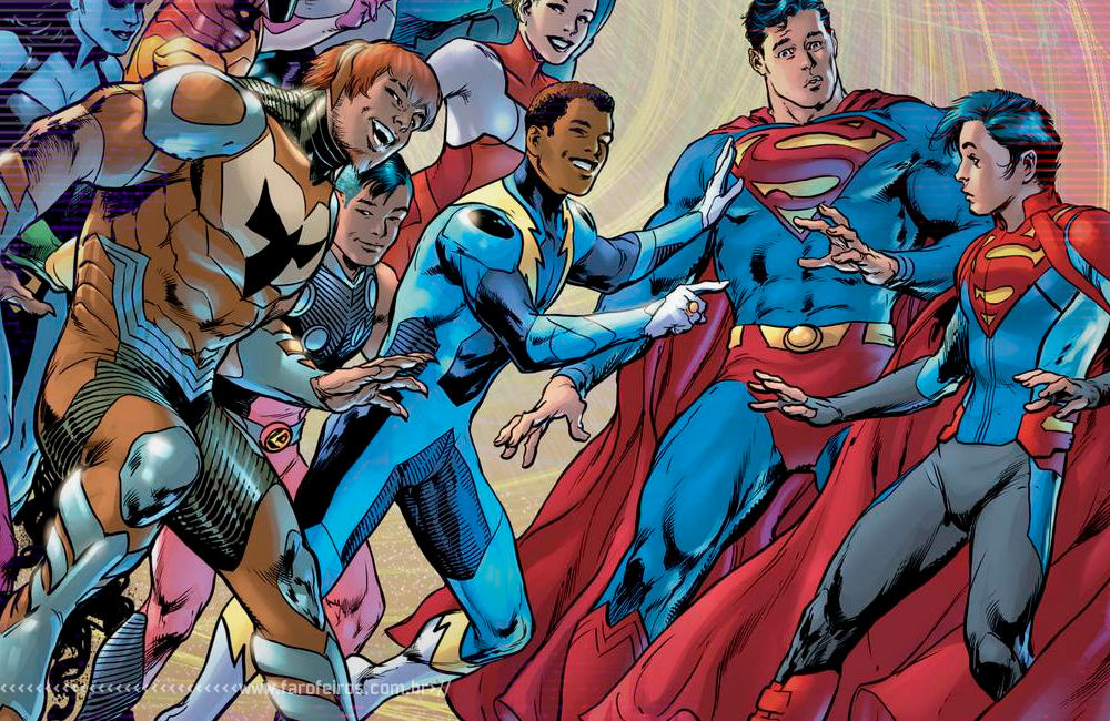 Superboy na Legião de Super Heróis - Cai fora Superman - DC Comics - Blog Farofeiros