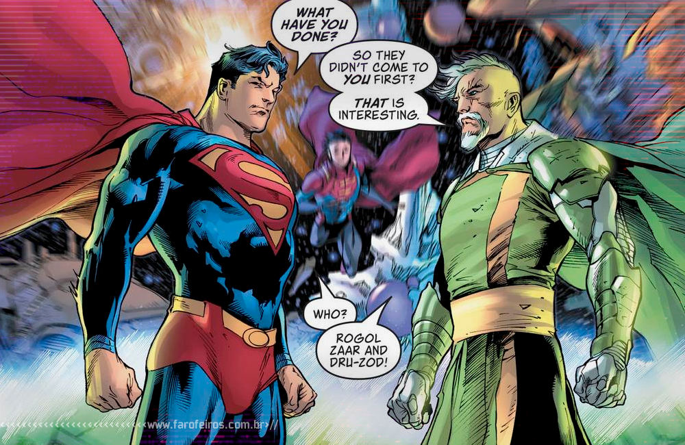Superboy na Legião de Super Heróis - Jor El - Kal El e Jon Kent - DC Comics - Blog Farofeiros