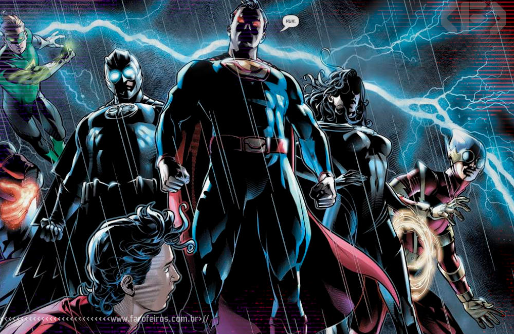 Superboy na Legião de Super Heróis - Sindicato do Crime - Terra -3 - DC Comics - Blog Farofeiros