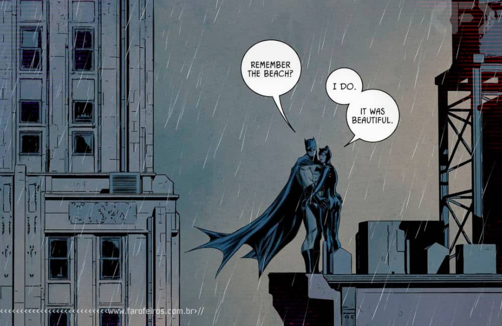 Outra Semana nos Quadrinhos #22 - Batman #85 - Batman e Mulher Gato lembram da praia - Blog Farofeiros