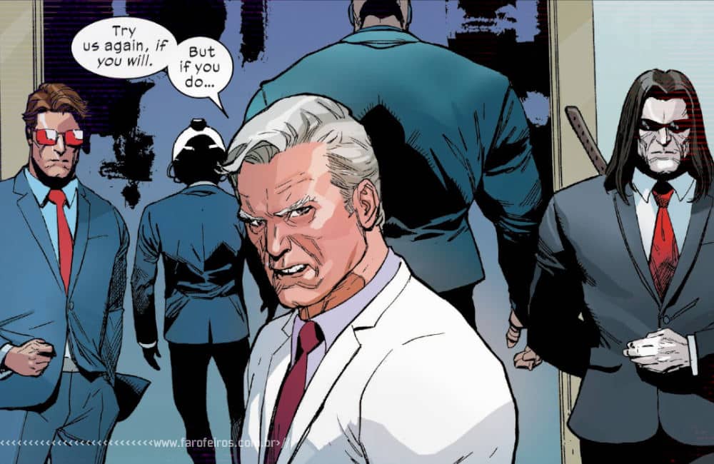 Política com Magneto em X-Men #4 - X-Men #4 - A lição na saída também- Blog Farofeiros