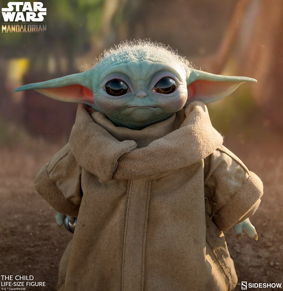 Você não quer um boneco do Baby Yoda - The Child - O Mandaloriano - Star Wars - Sideshow - Blog Farofeiros