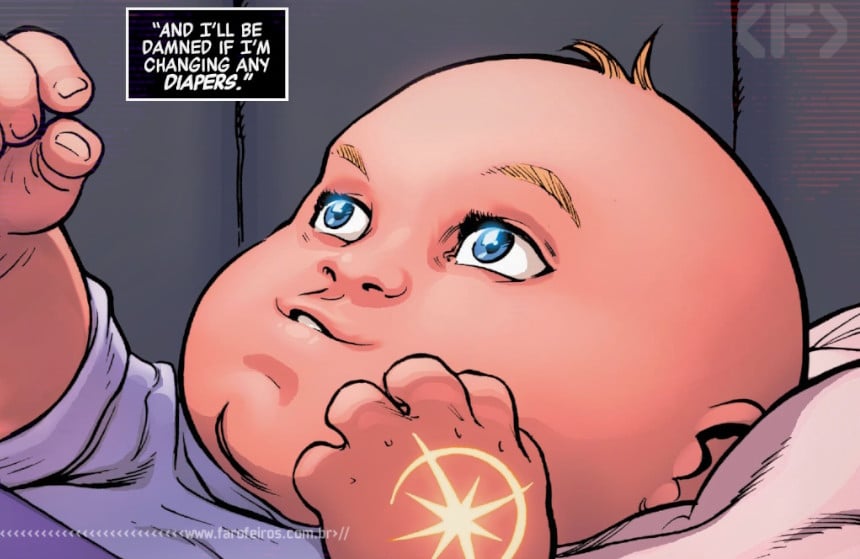 A Fênix está voltando - Vingadores - Marvel Comics - Bebê Estigma - Blog Farofeiros