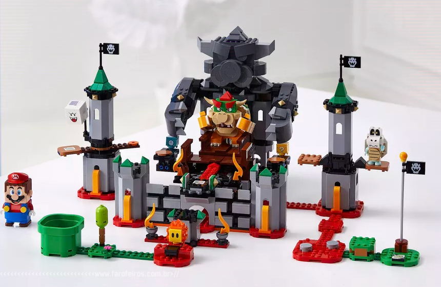LEGO Super Mario - Bowser's Castle - Blog Farofeiros