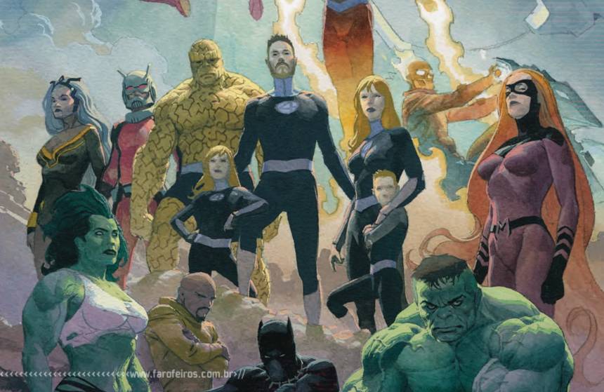 Marvel Unlimited de graça - Fantastic Four - Fourever - Dan Slott - Blog Farofeiros
