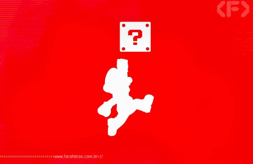 Interrogação do Super Mario - Nintendo - Blog Farofeiros