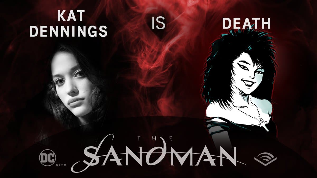 Kat Dennings - Morte - Sandman em audiobook - Blog Farofeiros