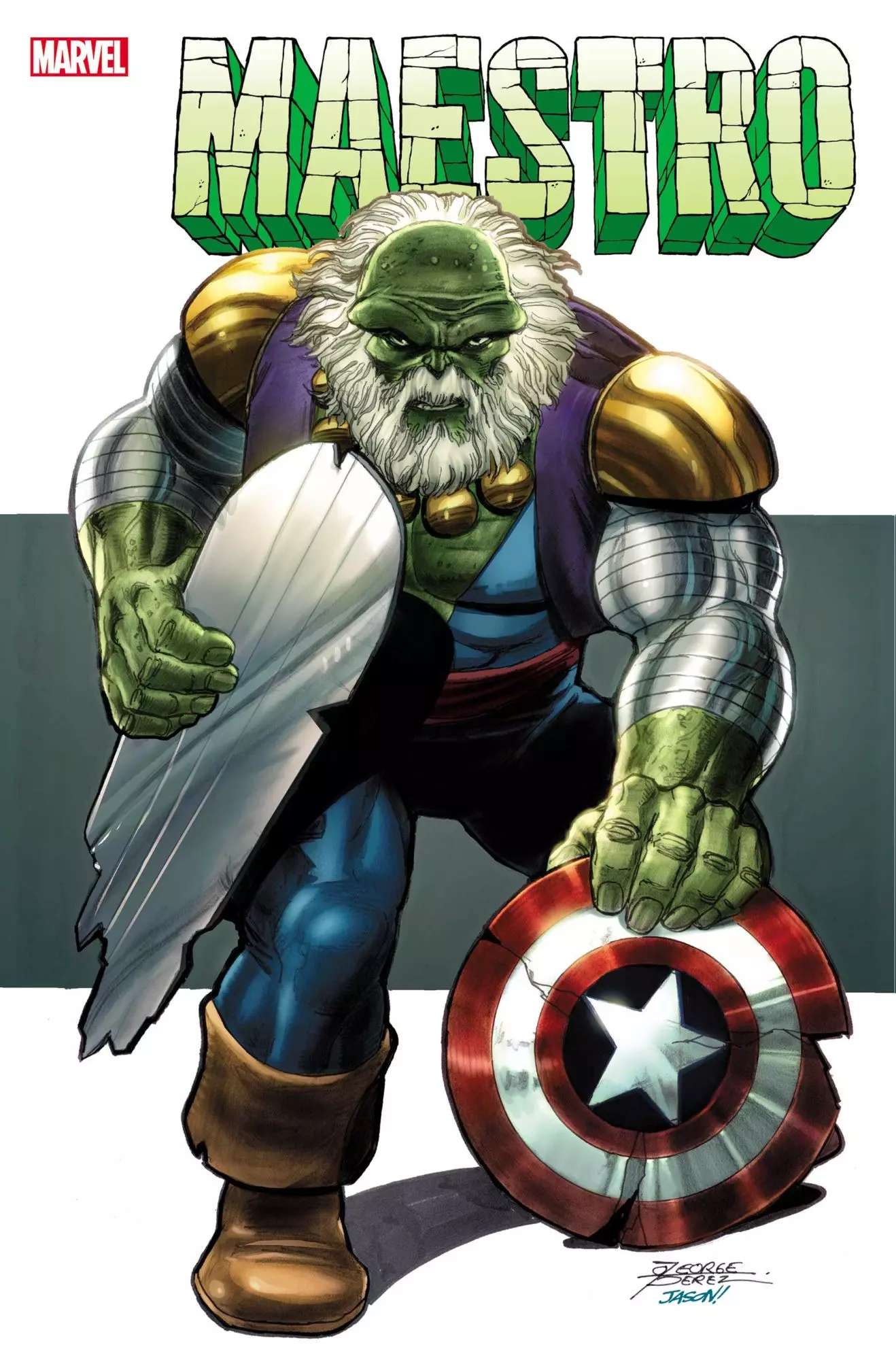 Marvel Comics contará a origem de Maestro - Maestro #1 - Hulk - George Pérez - Blog Farofeiros