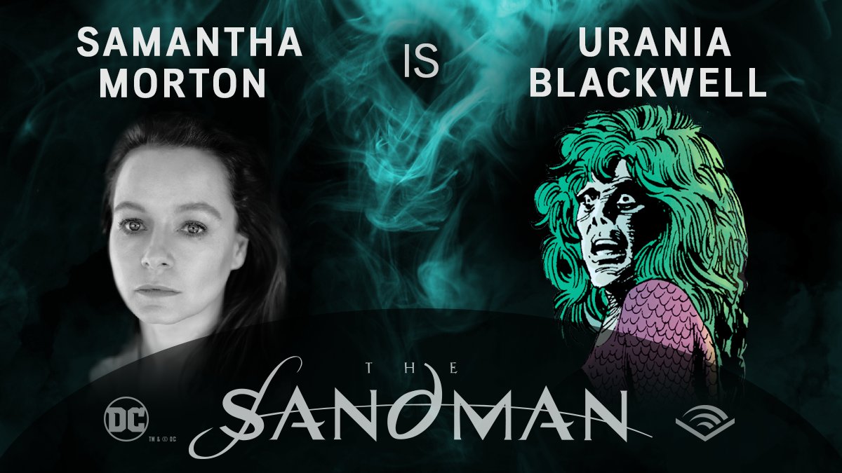 Samantha Morton - Urania Blackwell - Sandman em audiobook - Blog Farofeiros