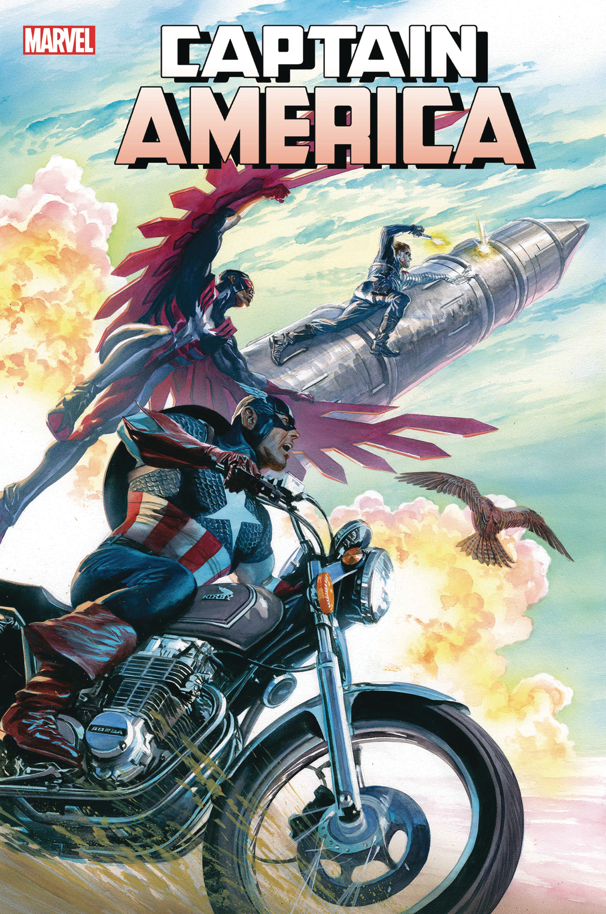 Patriota de Ferro está de volta - Alex Ross 2 - Captain America #23 - Blog Farofeiros