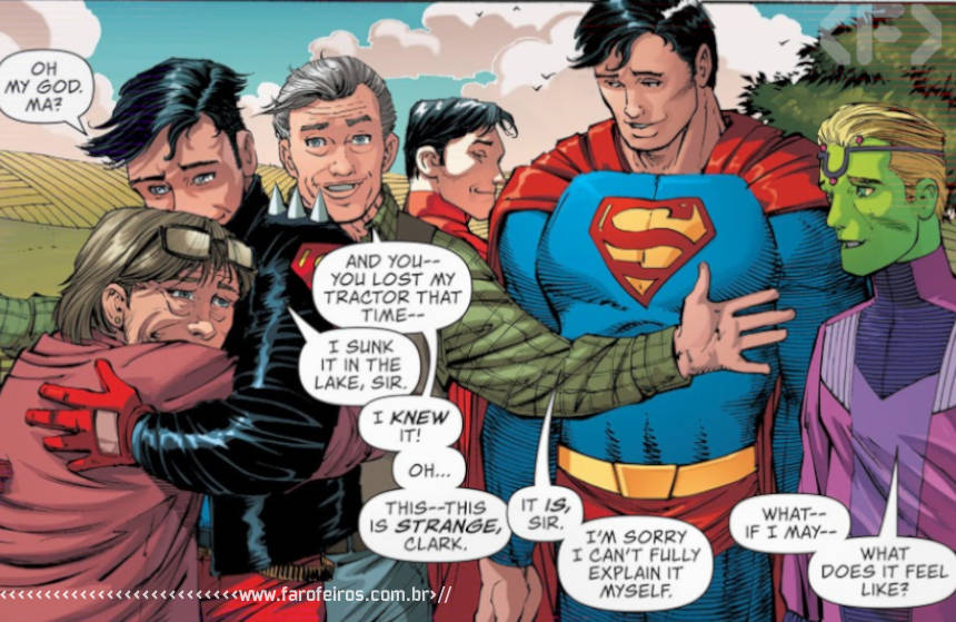 Superman e Família - Action Comics #1022 - Blog Farofeiros