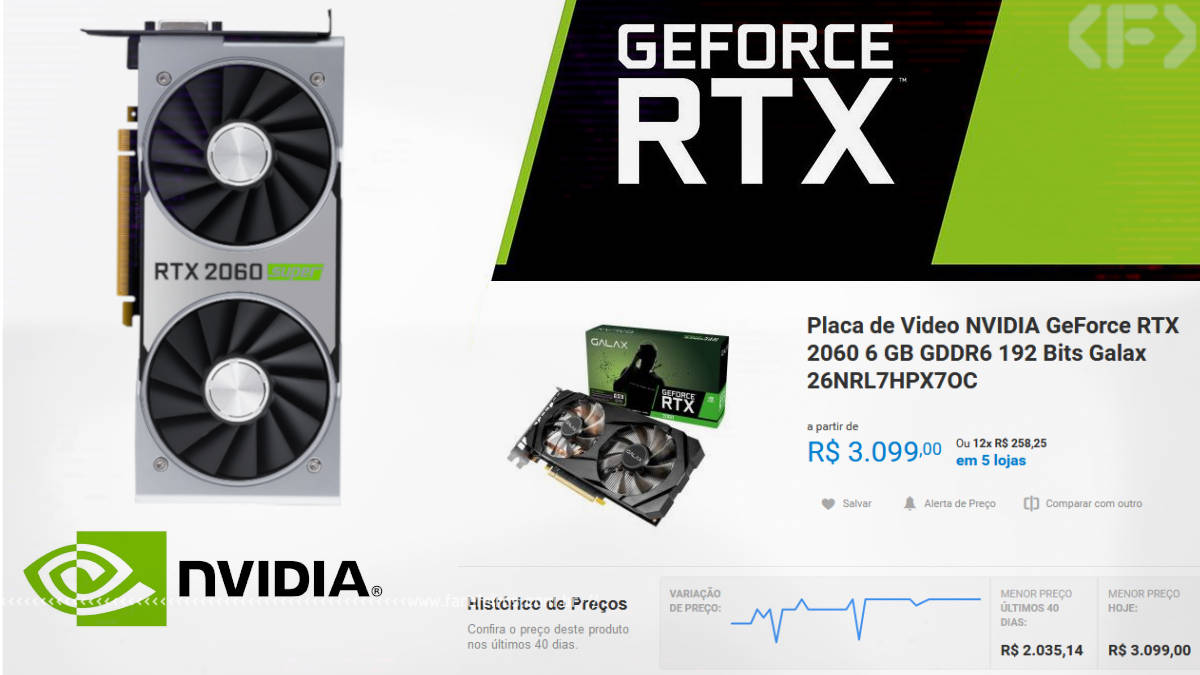 Tá caro ser gamer - GeForce RTX 2060 - Blog Farofeiros