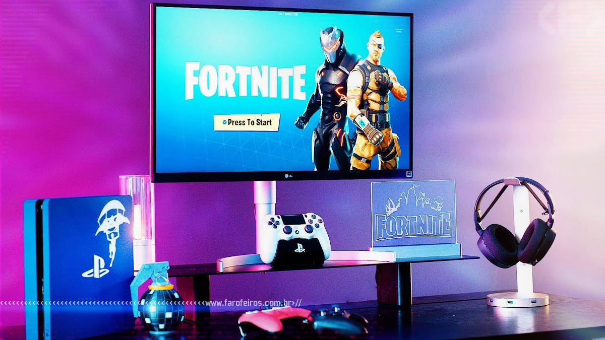 Tá caro ser gamer - PS$ Fortnite setup - Blog Farofeiros