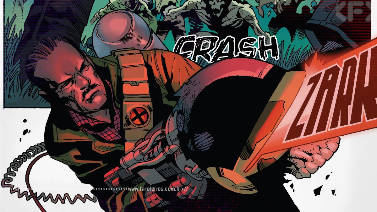 Forge com a cabeça do Ciclope - Marvel Zombies Resurrection #1 - Outra Semana nos Quadrinhos #27 - Blog Farofeiros