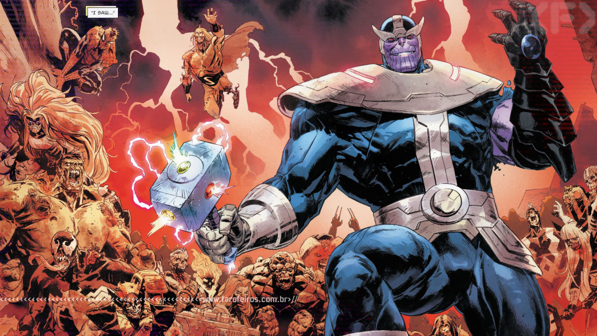 Thanos - Mjolnir do Infinito - Thor #6 - Outra Semana nos Quadrinhos #27 - Blog Farofeiros