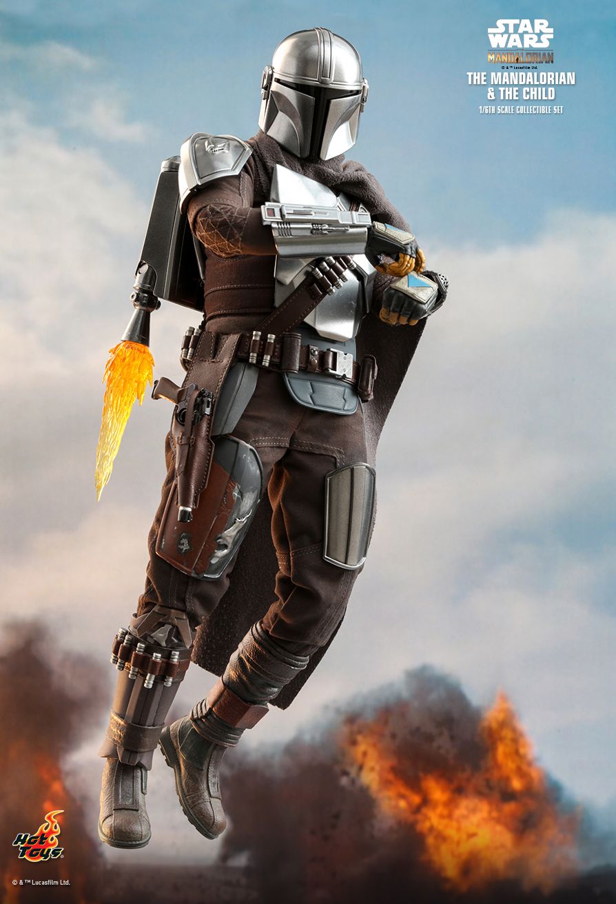 O Mandaloriano da Hot Toys - The Mandalorian and The Child - Star Wars - Blog Farofeiros