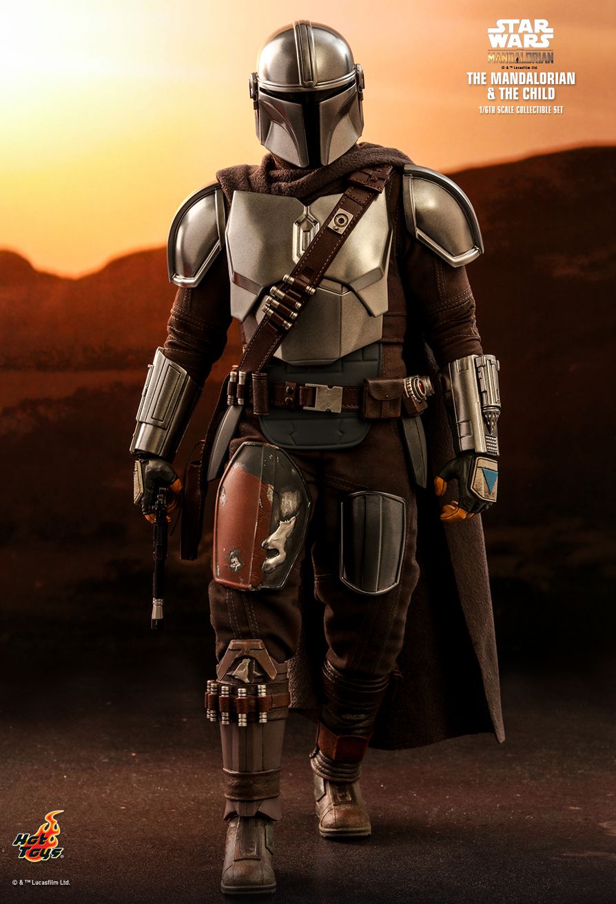 O Mandaloriano da Hot Toys - The Mandalorian and The Child - Star Wars - Blog Farofeiros