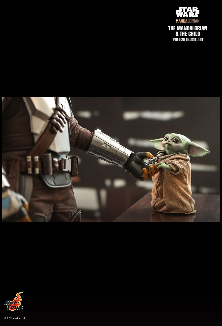 O Mandaloriano da Hot Toys - The Mandalorian and The Child - Star Wars - Blog Farofeiros