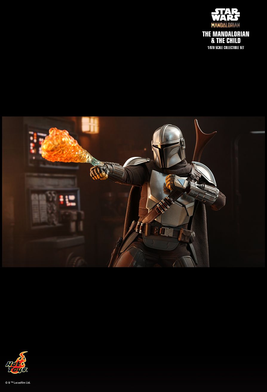 O Mandaloriano da Hot Toys - The Mandalorian and The Child - Star Wars - Blog Farofeiros