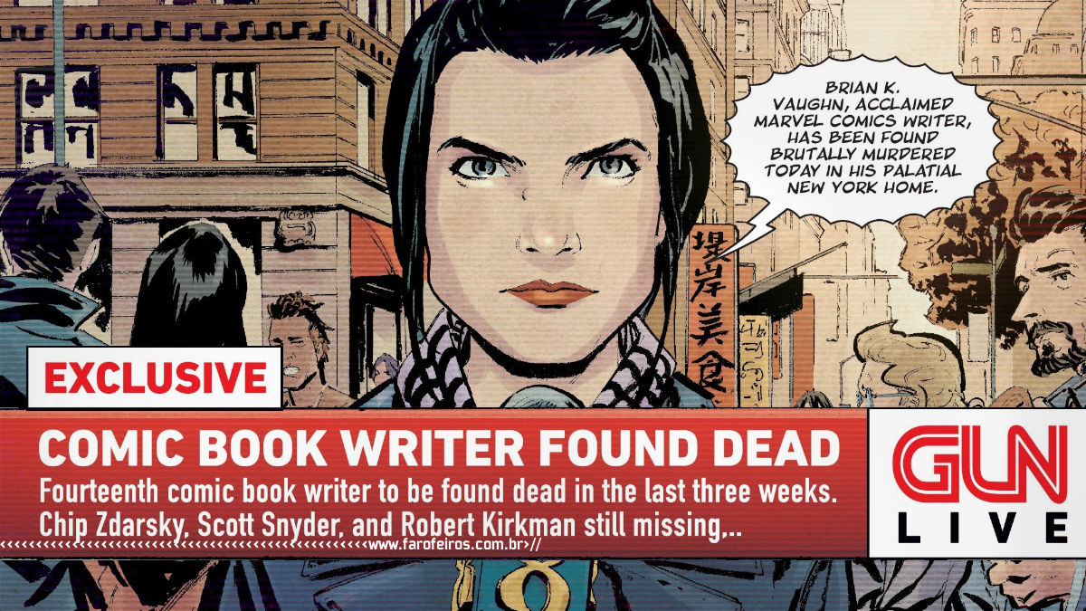 Escritores de gibi mortos - Crossover #2 - Image Comics - Outra Semana nos Quadrinhos #28 - Blog Farofeiros