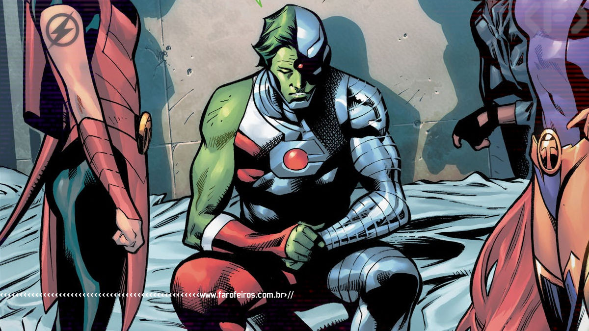 Mutaborg - Future State Teen Titans #1 - DC Comics - Outra Semana nos Quadrinhos #28 - Blog Farofeiros