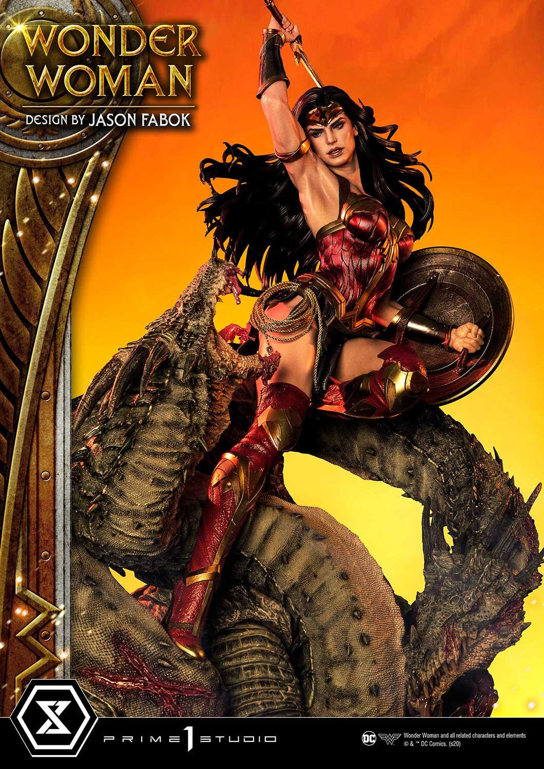 Wonder Woman versus Hydra - Prime 1 Studio - Mulher Maravilha - Blog Farofeiros
