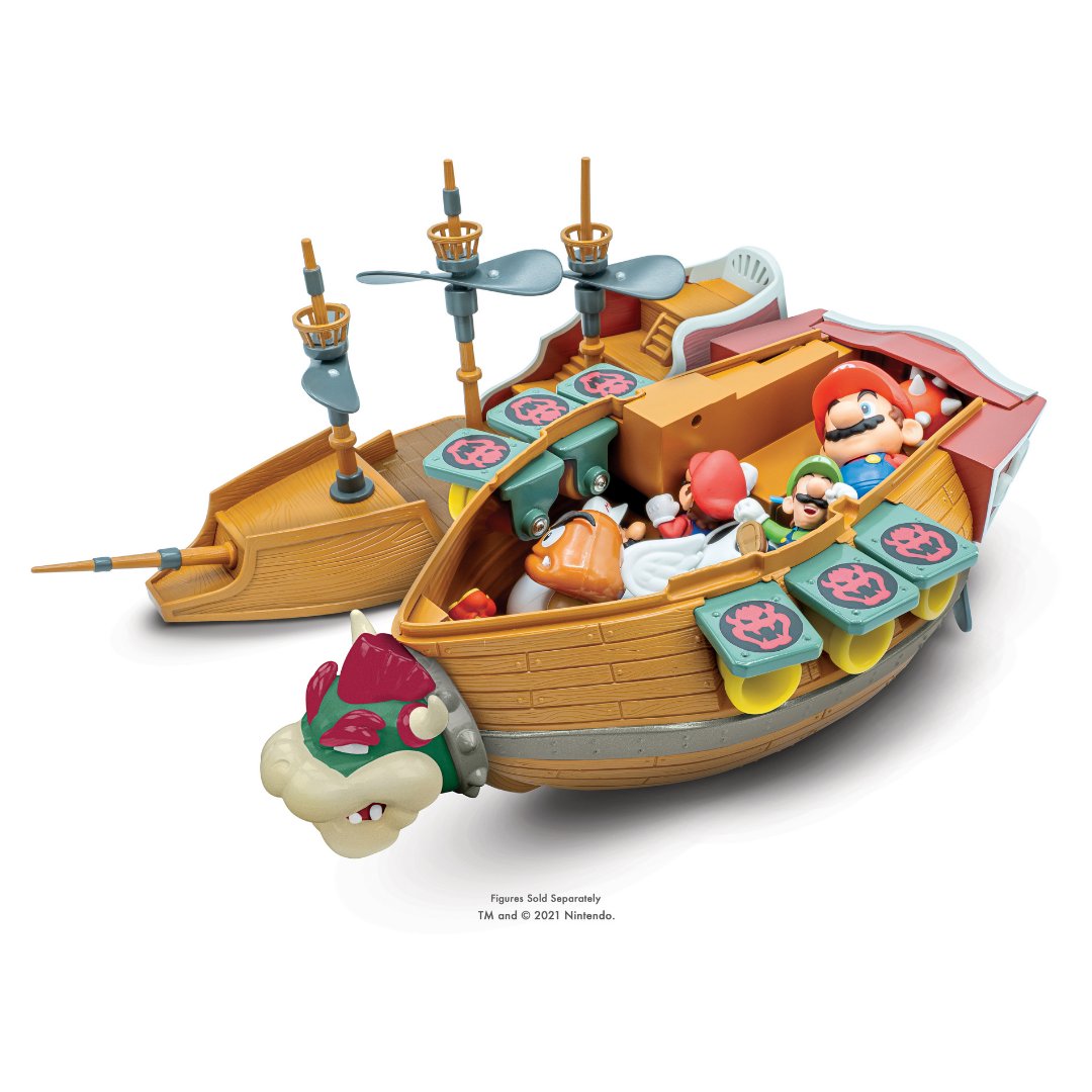 Barco do Bowser - Super Mario - Blog Farofeiros