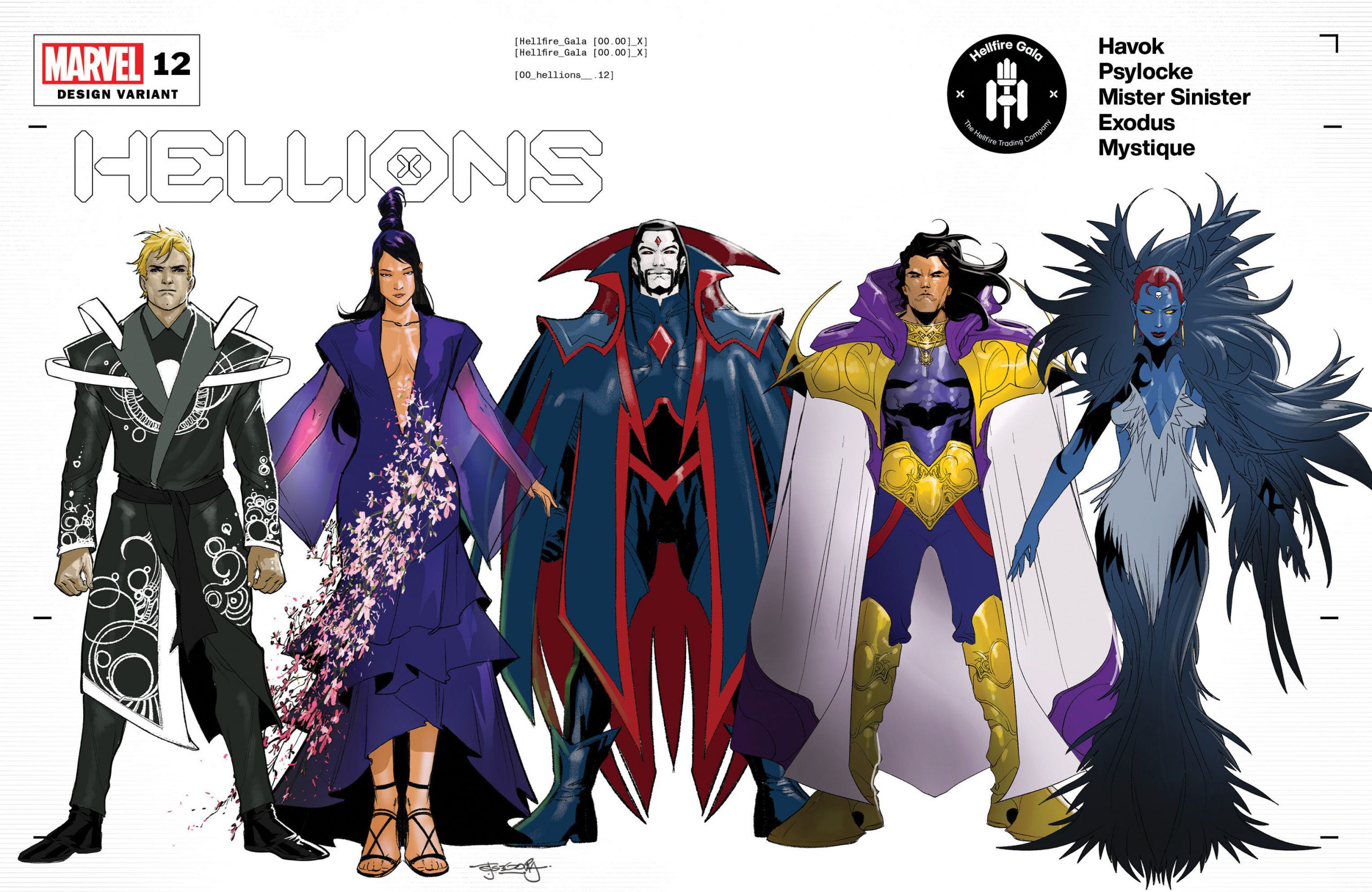 Hellions - Hellfire Gala - A noite de Gala do Clube do Inferno em X-Men - Blog Farofeiros