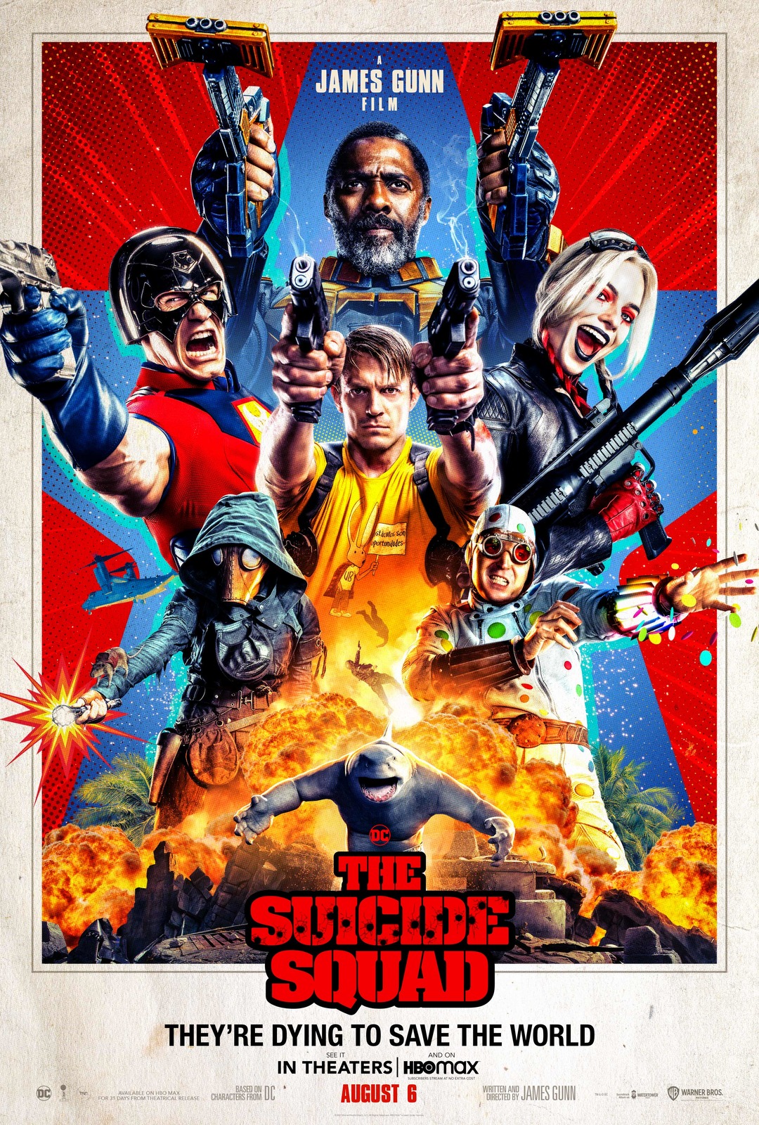 O Esquadrão Suicida poster 1 - James Gunn - Blog Farofeiros