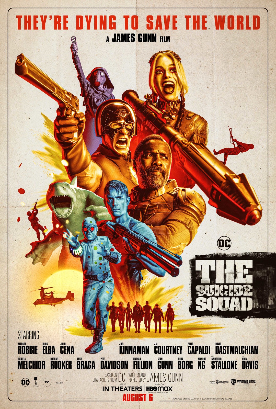 O Esquadrão Suicida poster 1 - James Gunn - Blog Farofeiros