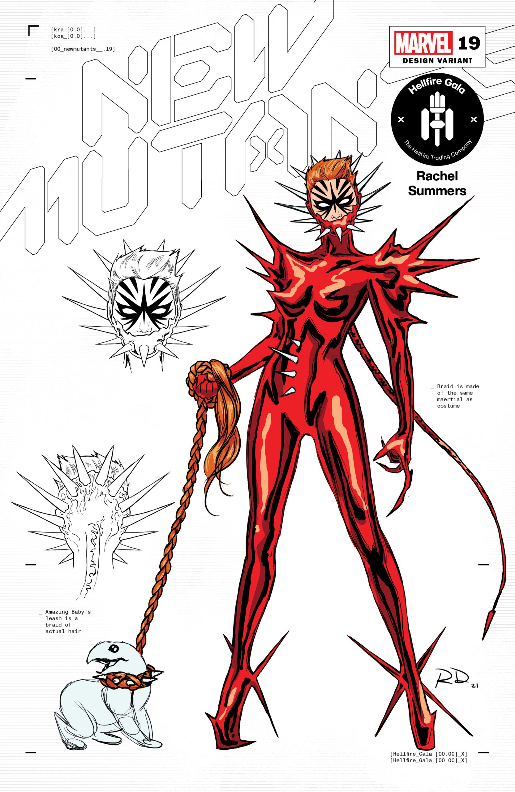 Rachel Summers - 1 - Russell Dauterman - Hellfire Gala - A noite de Gala do Clube do Inferno em X-Men - Blog Farofeiros