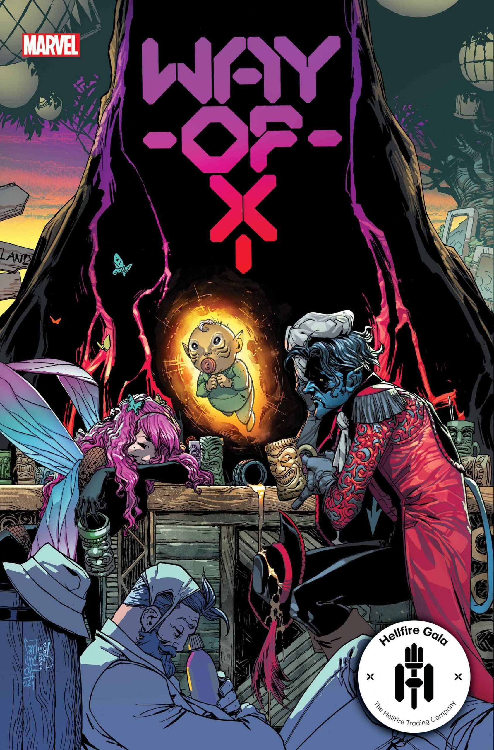 Way of X #3 - Hellfire Gala - A noite de Gala do Clube do Inferno em X-Men - Blog Farofeiros