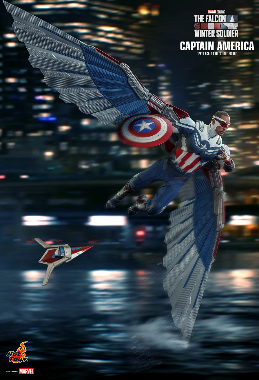 Novo Capitão América da Hot Toys de Falcão e o Soldado Invernal - Marvel Studios - Blog Farofeiros