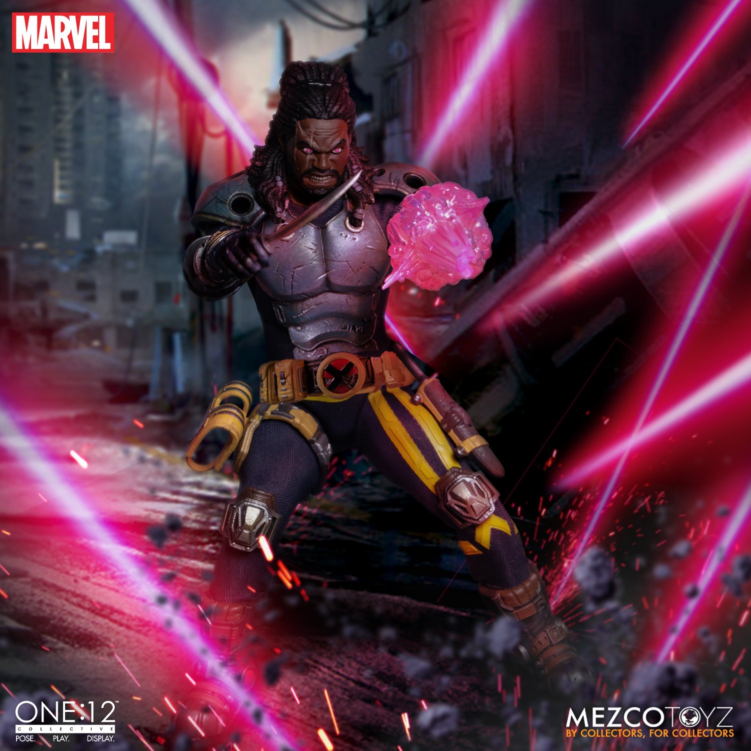 Bishop da Mezco Toyz - X-Men - Marvel Comics - Blog Farofeiros
