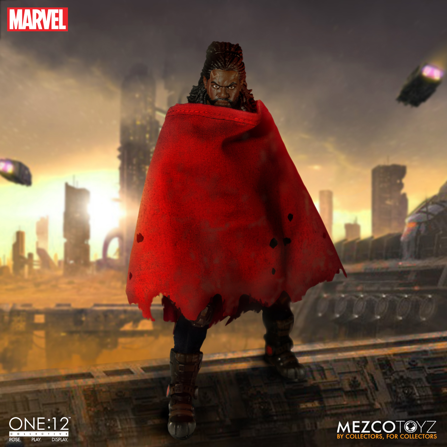 Bishop da Mezco Toyz - X-Men - Marvel Comics - Blog Farofeiros
