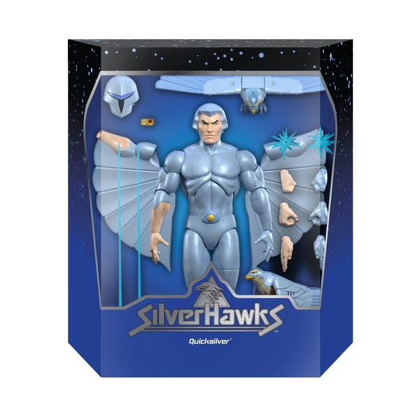 Bonecos dos SilverHawks da Super7 - Quicksilver - 1 - Blog Farofeiros