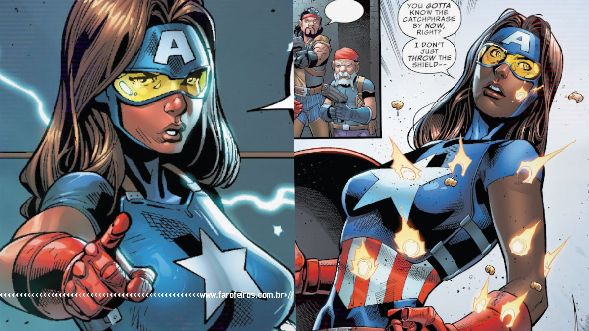 Danielle Cage - Capitã América - Versões alternativas de heróis Marvel que deveriam estar em What If - Blog Farofeiros