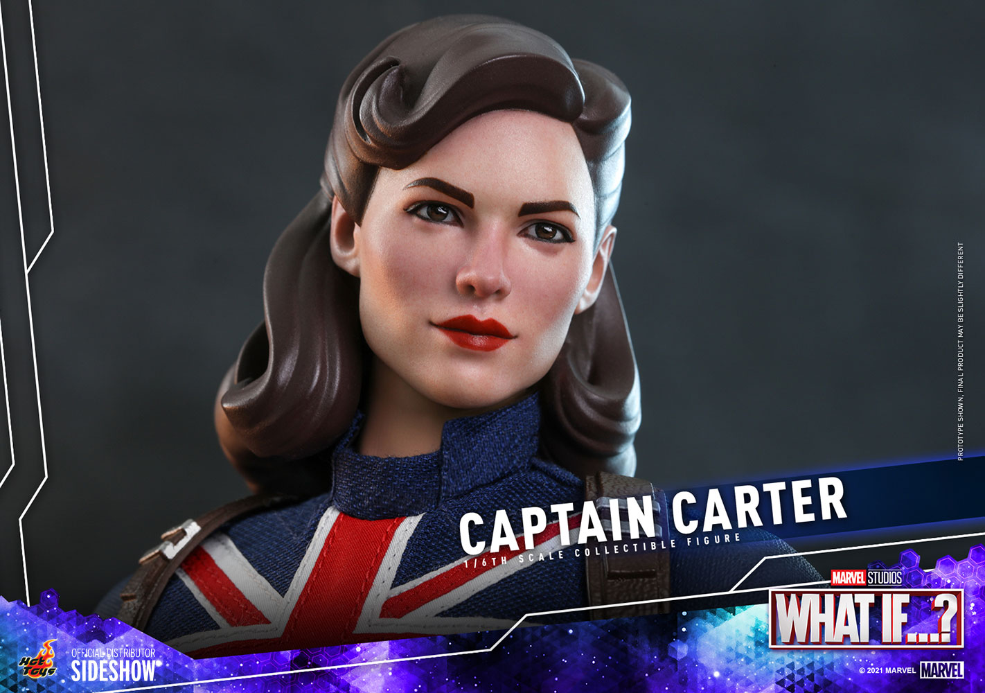 Capitã Carter da Hot Toys - Marvel Studios What If - Blog Farofeiros