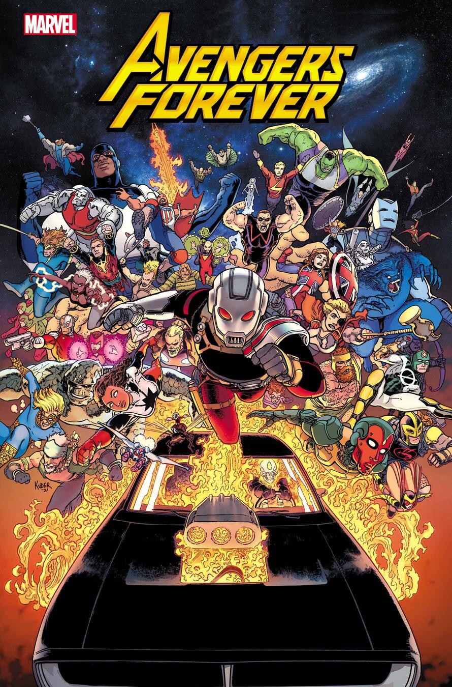 Eventos da Marvel Comics até Fevereiro de 2022 - Avengers Forever #1 - Blog Farofeiros