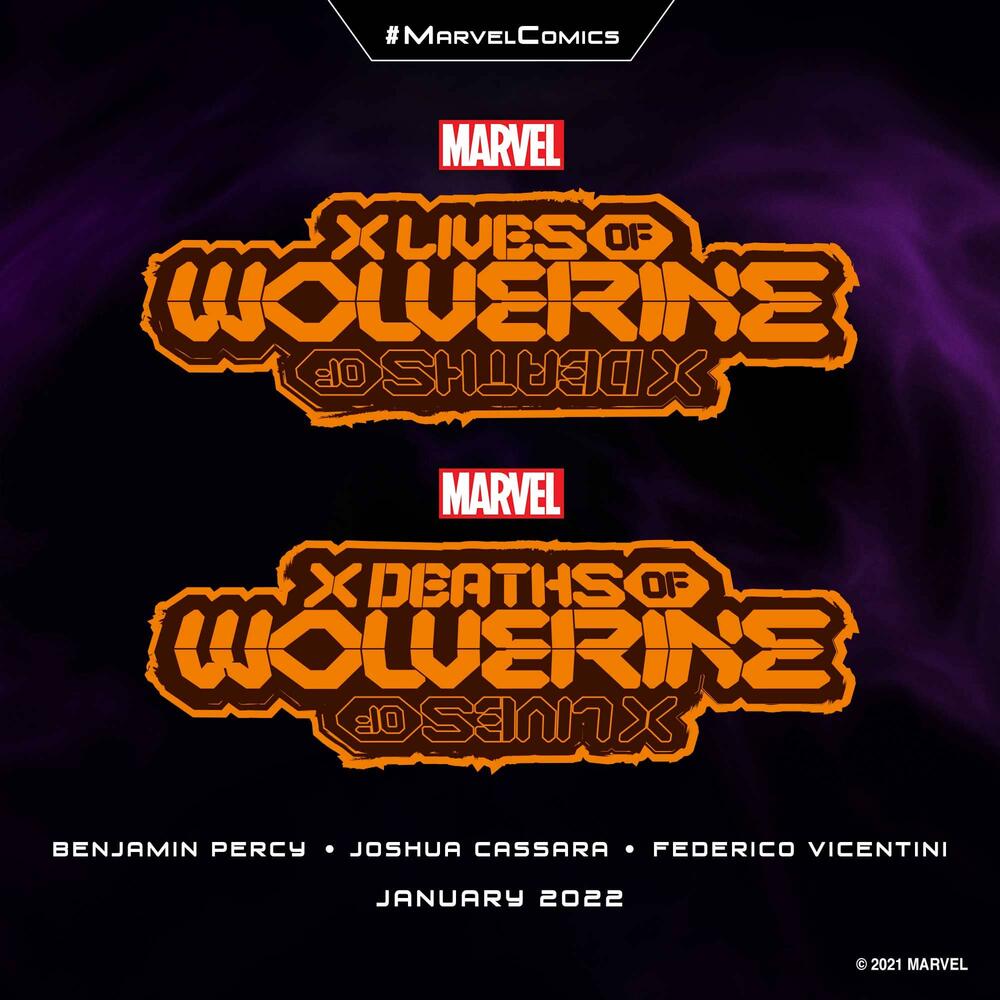 Eventos da Marvel Comics até Fevereiro de 2022 - X Lives of Wolverine - X Deaths of Wolverine - Blog Farofeiros