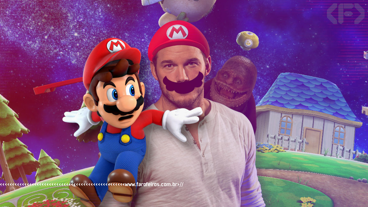 Filme do Super Mario sem o Super Mario - Chris Pratt - Nintendo - Blog Farofeiros